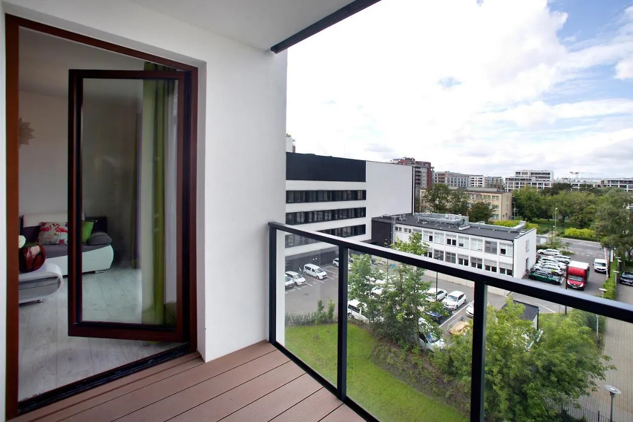 Apartment Cybernetyki 6B Serviced Accommodation Warsaw Poland